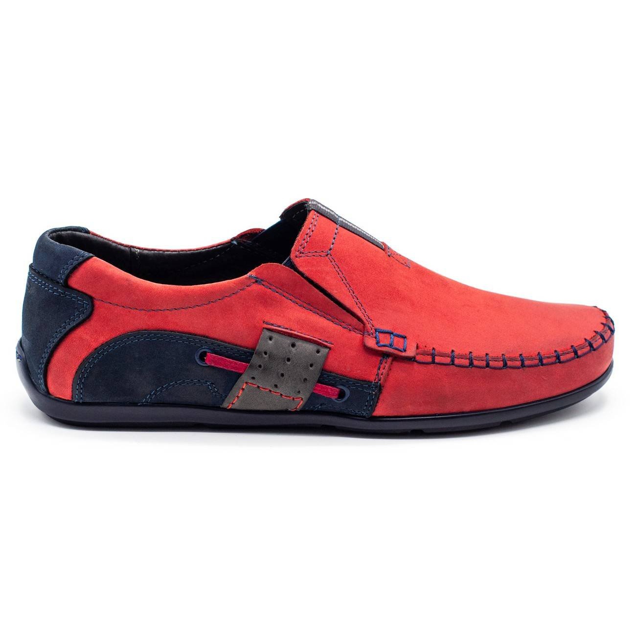 

Czerwone Skóra naturalna Buty Mario Pala r.46