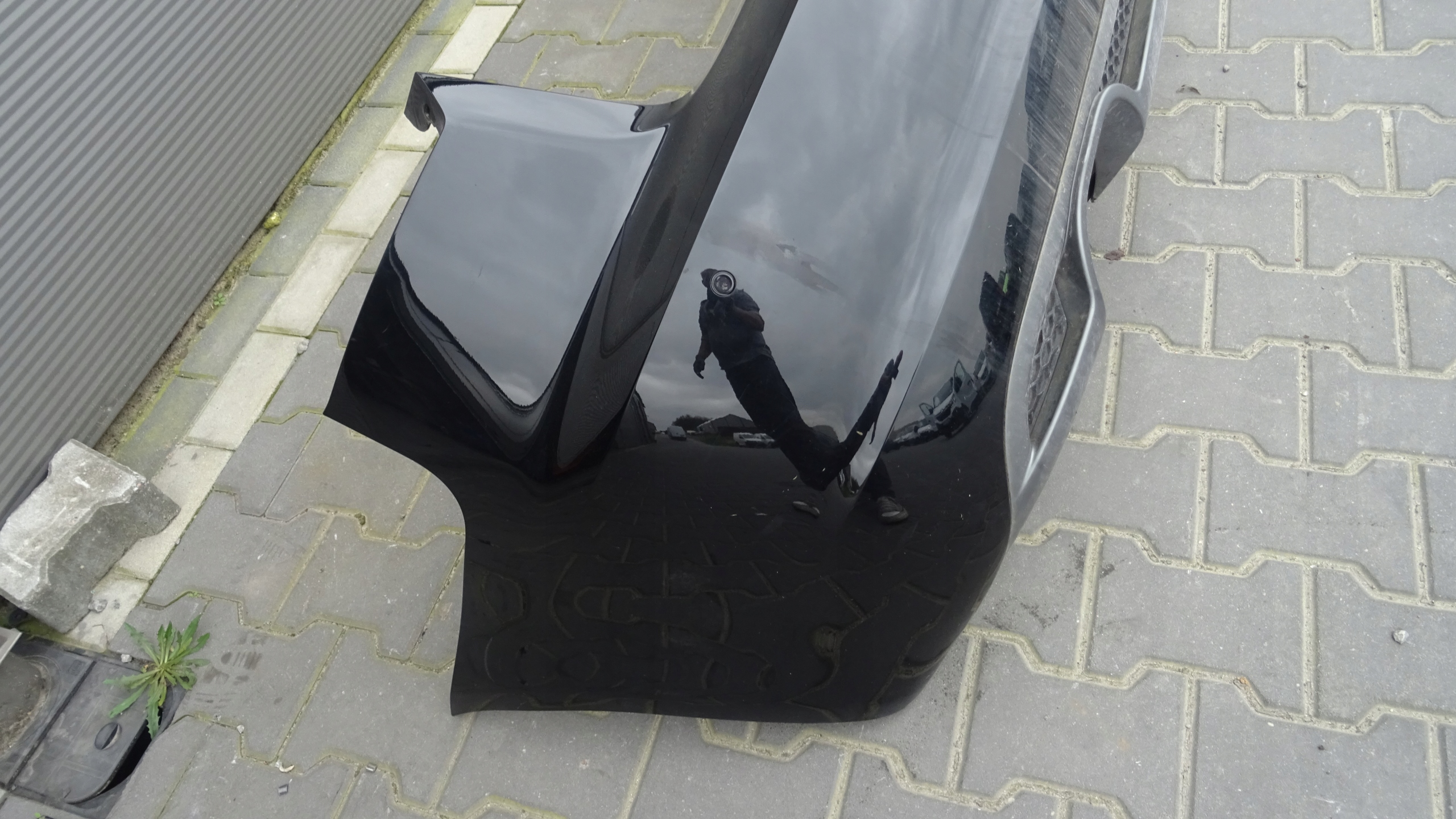 bumper rear part rear LY9C AUDI A3 8P LIFT 5D