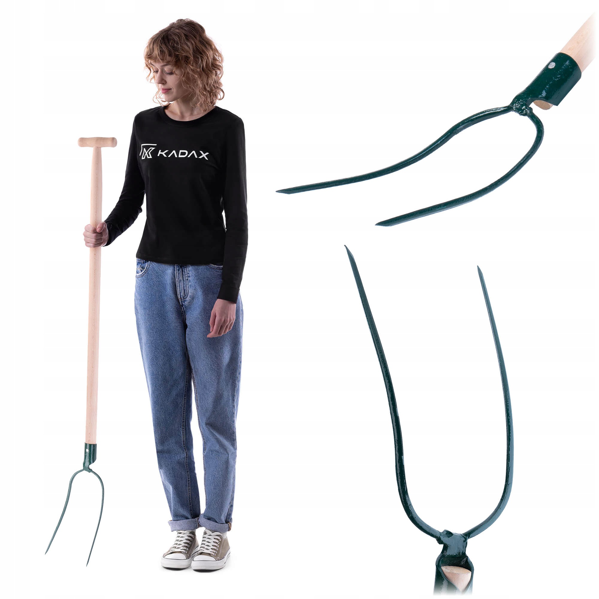 Vidle Na Hnůj Sena Hospodářské Zahradní Slámy 2 Zubové Kovové 132 cm