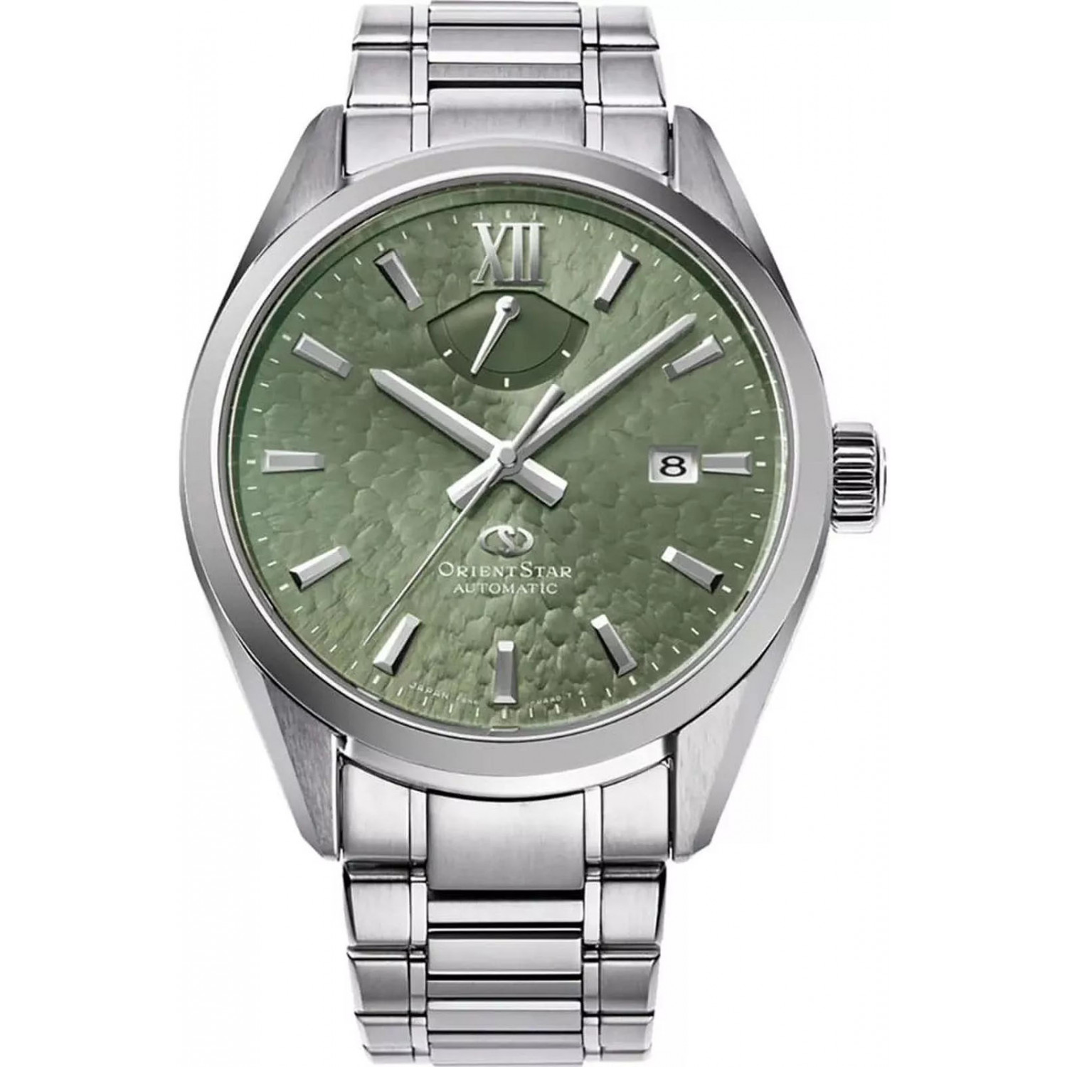 Pánské Hodinky Orient Star RE-BX0006E00B stříbrný náramek