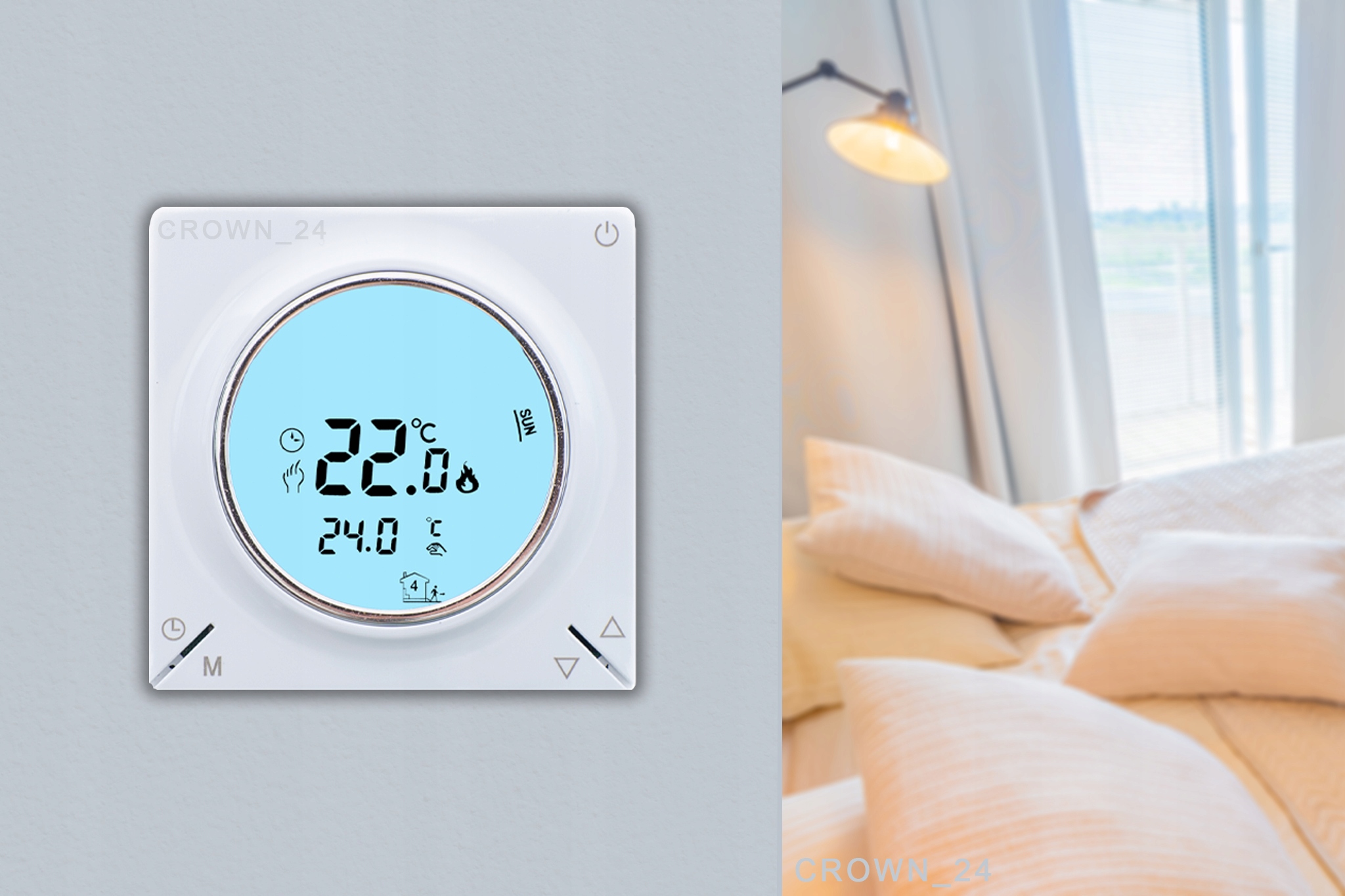 Podłogwy REGULATOR TEMPERATURY termostat WARMO E29 EAN (GTIN) 5903839073779