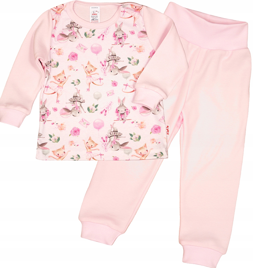 Пижама коллекция из органического хлопка GOTS балерины розы KLEKLE