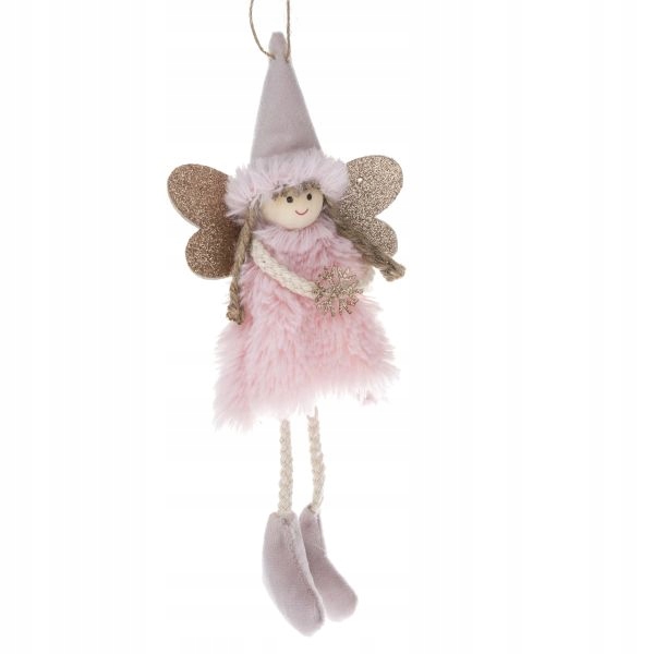 

Zawieszka Aniołek Ze Złotymi Skrzydłami Róż Dakls