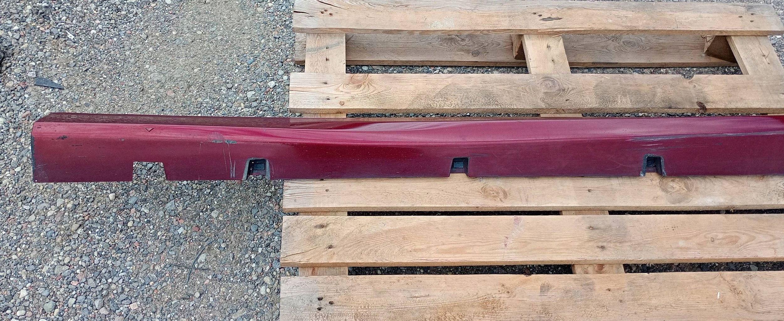 moulding threshold cap of the threshold threshold left Dodge Charger SRT 6.4 2015