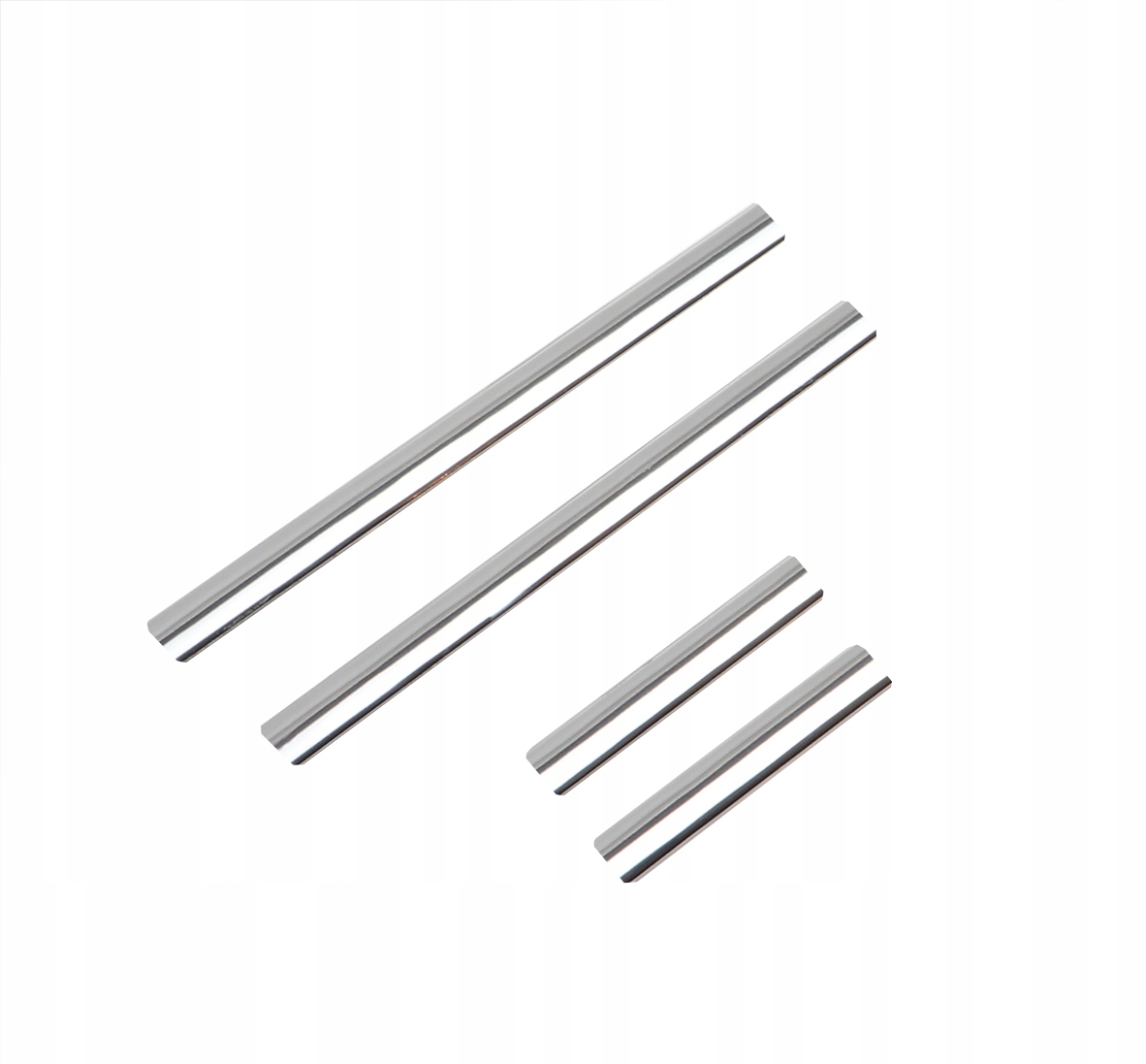 CITROEN C5 II 2008-2012 4-tlg - Listwy CHROM PROGOWE NA PROGI Dekoracyjne
