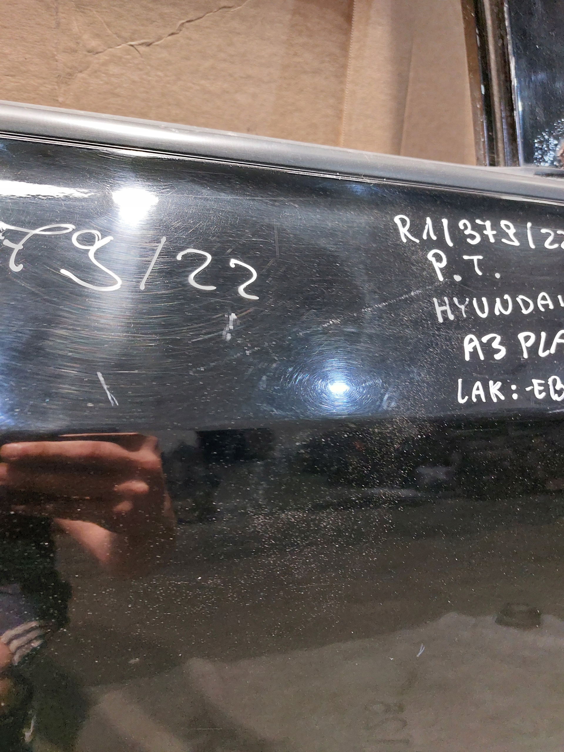door right rear. HYUNDAI TUCSON and -EB