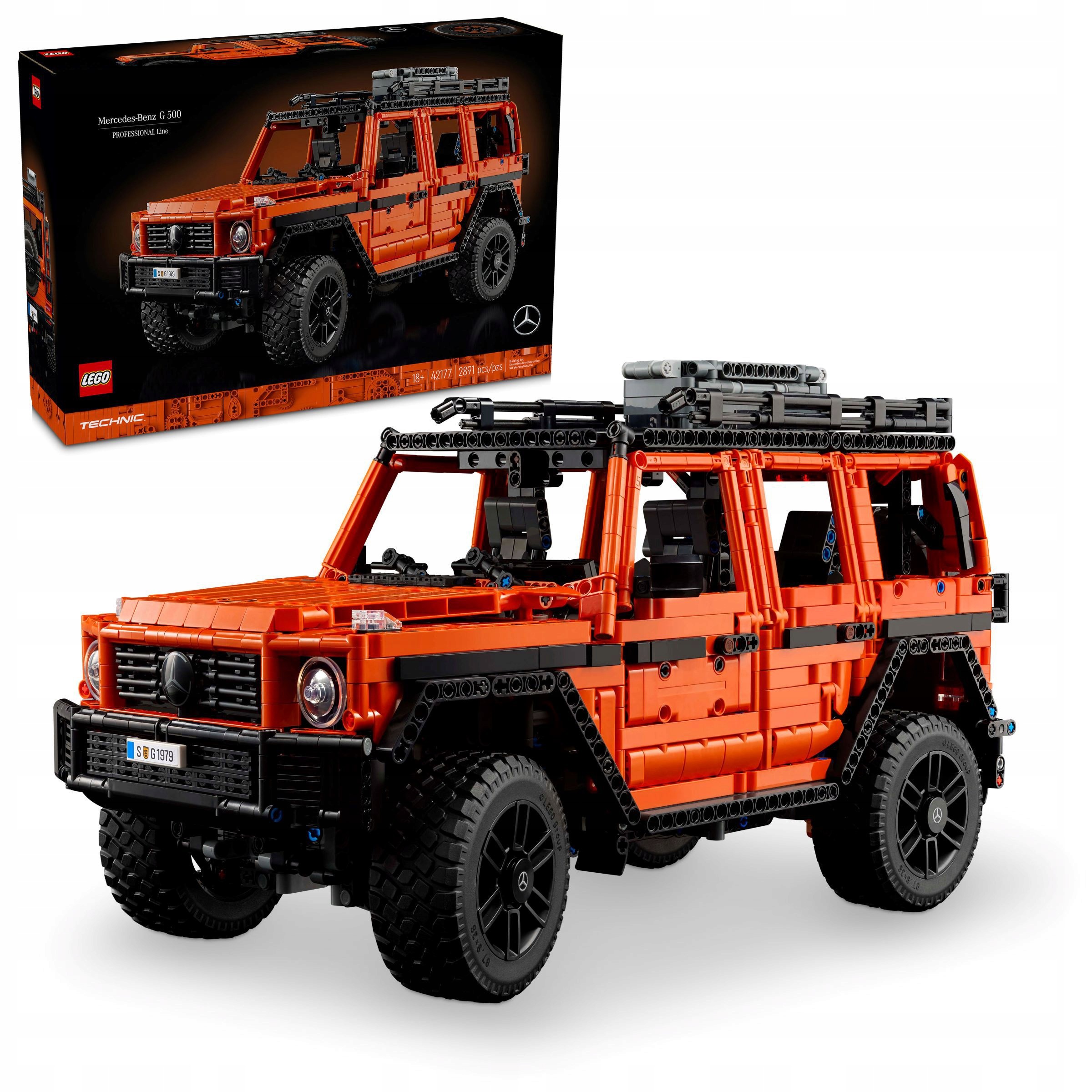 stavebnice Lego Technic 42177 Mercedes-Benz G 500 Professional Line Auto