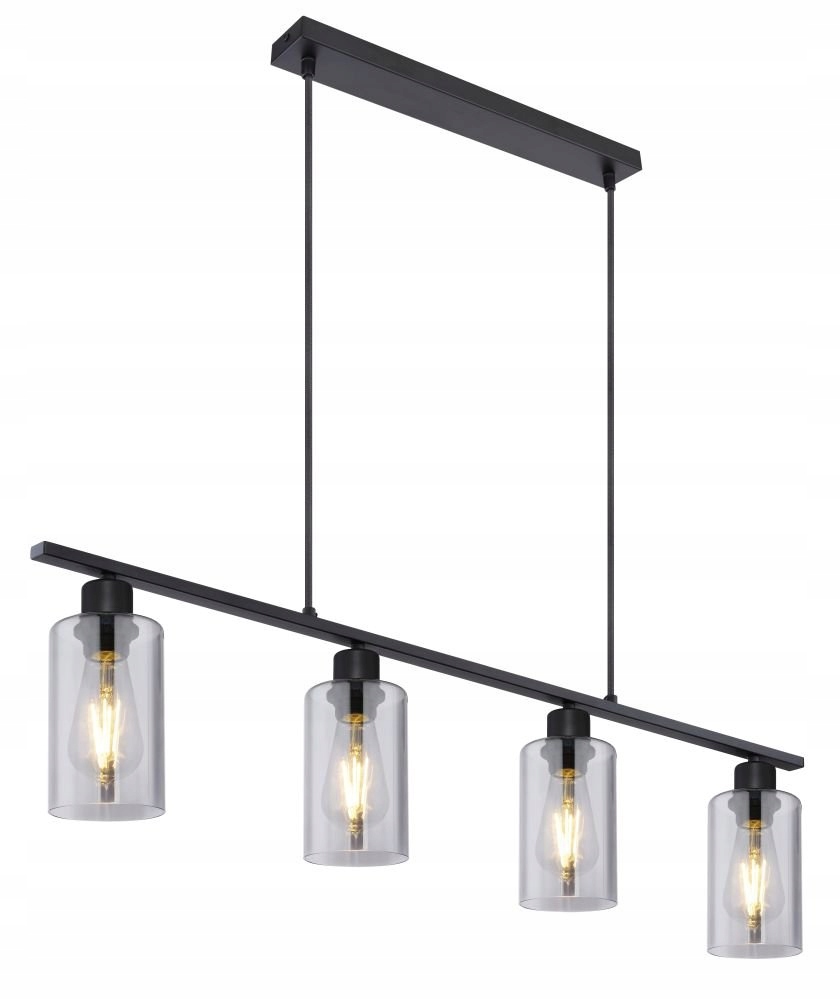 Dymová závesná lampa do jedálne Hadera Globo