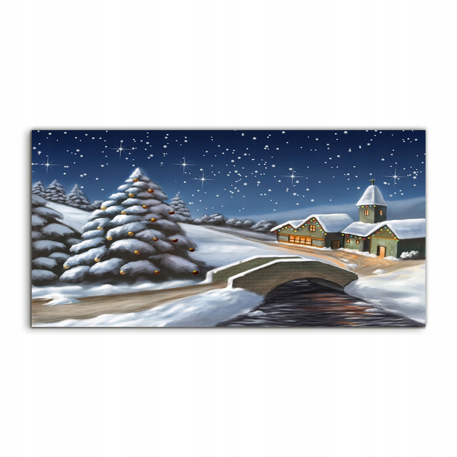 Fotoobraz 120x60 na stenu Zima Svätá krajina