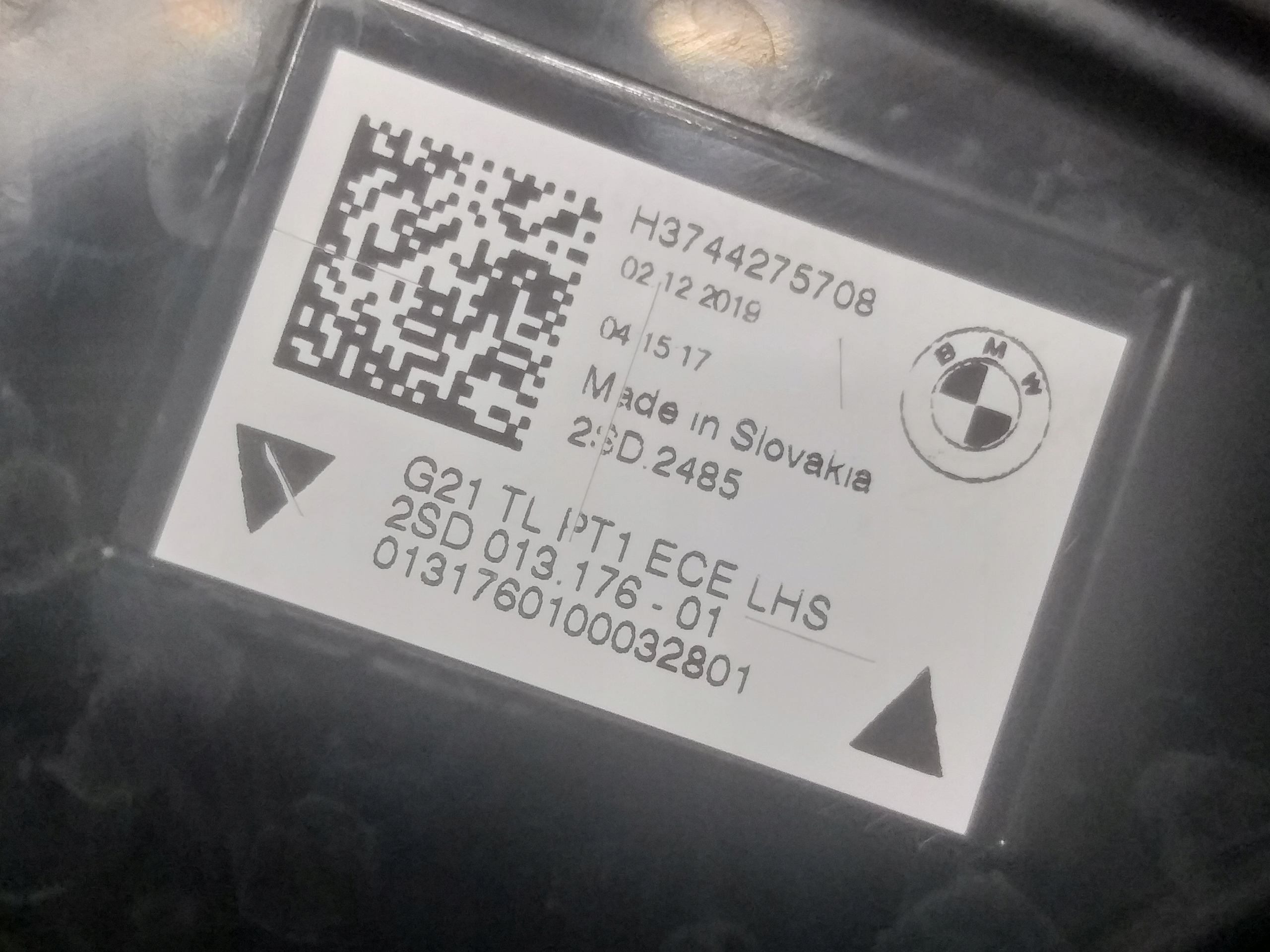 light rear part left BMW III 3 G21 KOMBI LED H3744275708