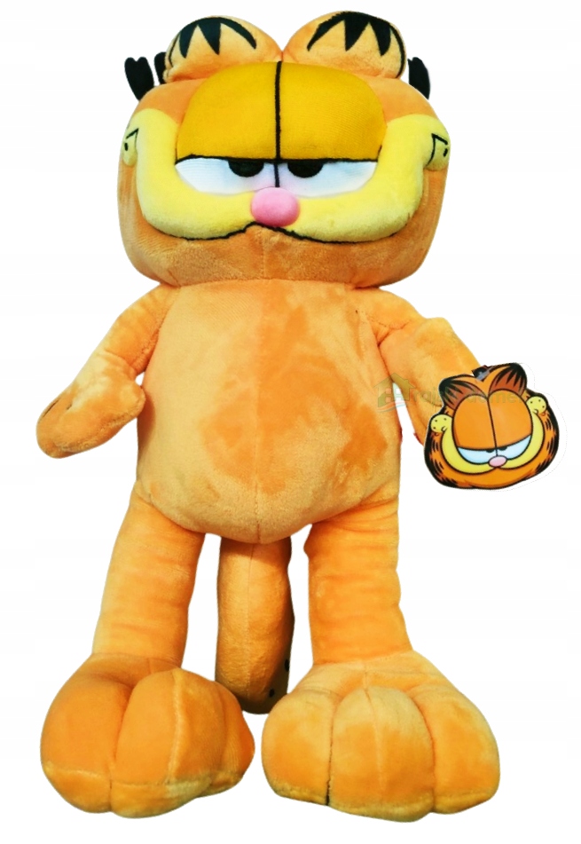 Oryginalna Duża Maskotka Garfield 40CM Garfild Pluszak Kot Z Filmu Kotek XL