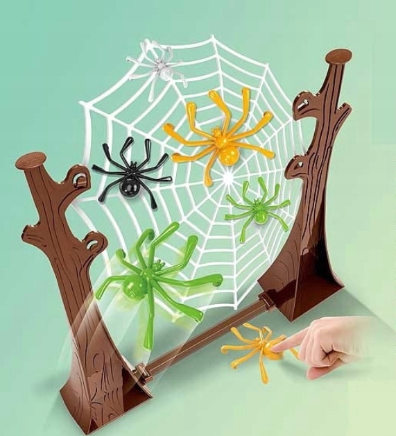 GRA ZRĘCZNOŚCIOWA RODZINNA SKACZĄCE PAJĄCZKI PAJĄK Wydawca Madej