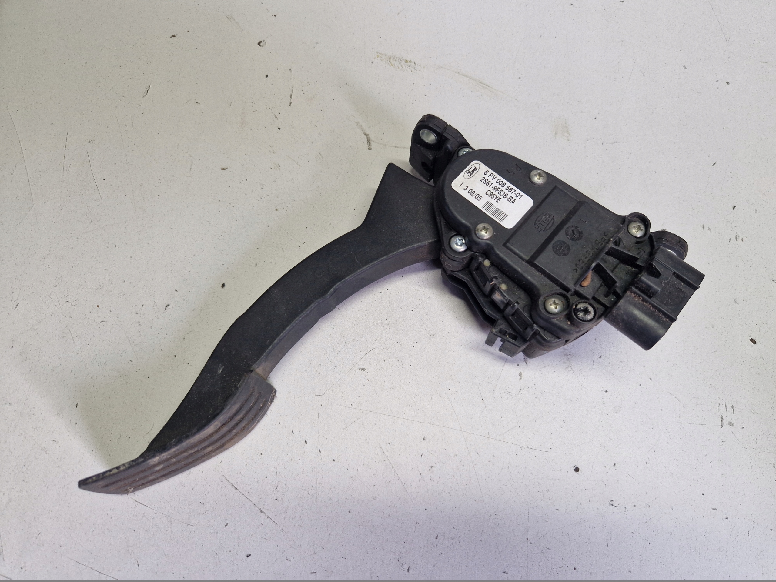 FORD FIESTA MK6 accelerator pedal 2S61-9F836-BA