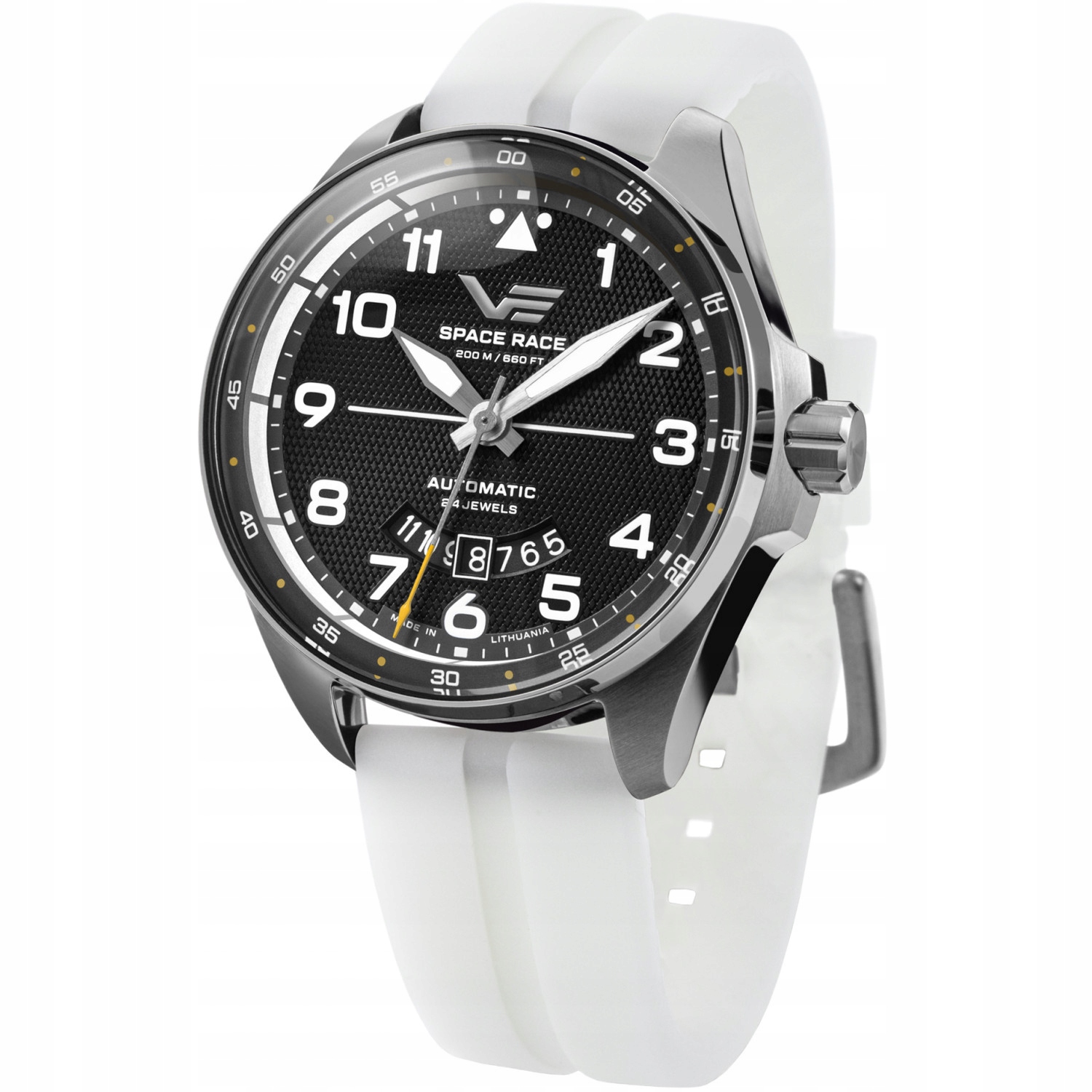 Pánské Hodinky Vostok Europe NH35A-325A745SW bílý pásek