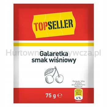Levně Topseller Želé třešňová příchuť 75 g