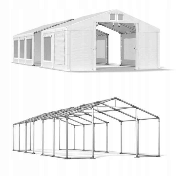 Namioty Wystawowe 6x22m Garaże DAS 560 W