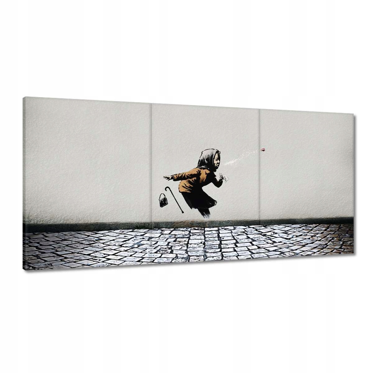Obrazy 120x60 Banksy Babička Achoo Kicha