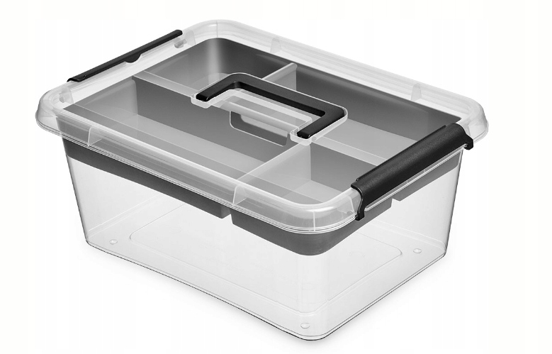 

Pojemnik Pudełko Z Pokrywą Organizer 12,5L Ecoline