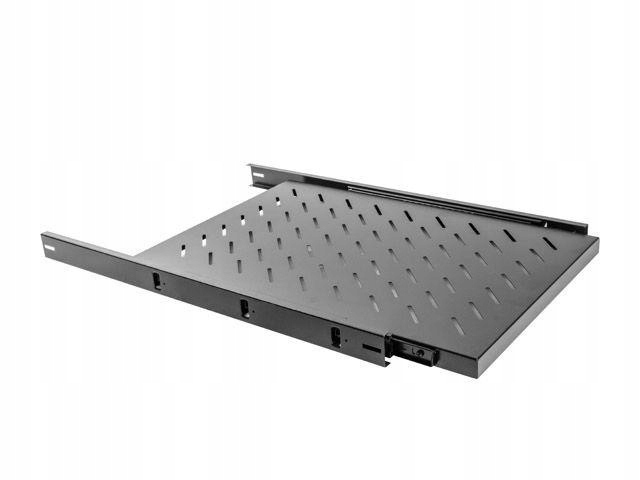 Lanberg 19" Posuvná Polica 1U/ 465X750MM Max. Nosnosť Do 60 Kg Čierna Ak…
