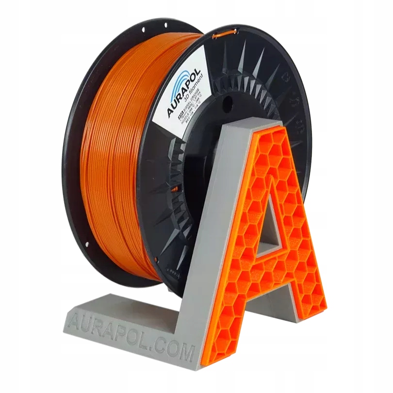 Filament Aurapol Asa 3D Signalni Oranzova 850g Oranžový 1,75 mm