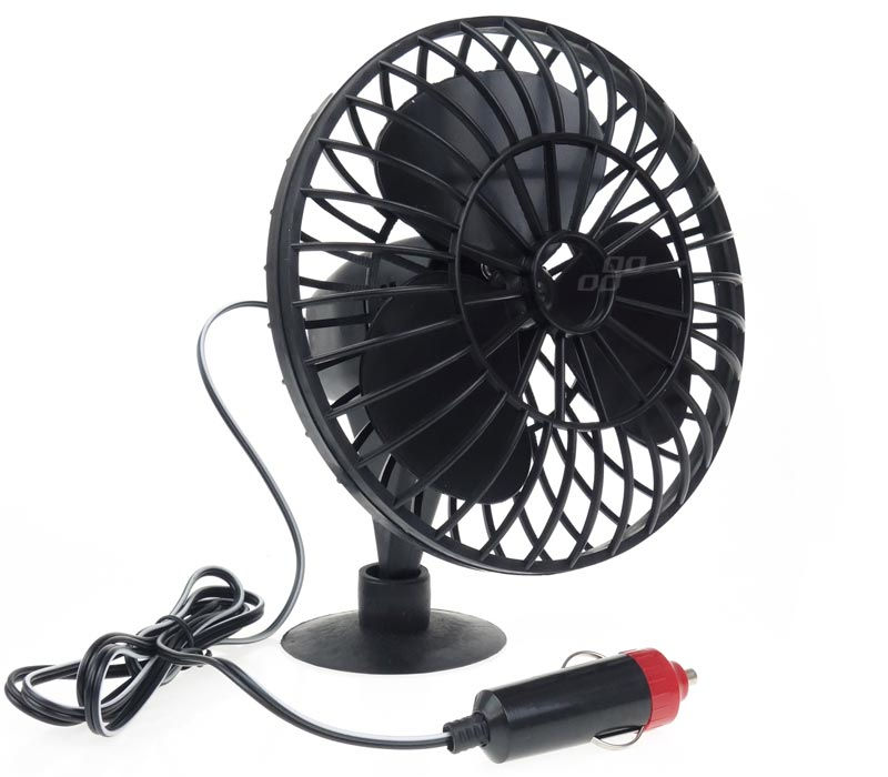Wentylator do samochodu na gniazdo zapalniczki 12V