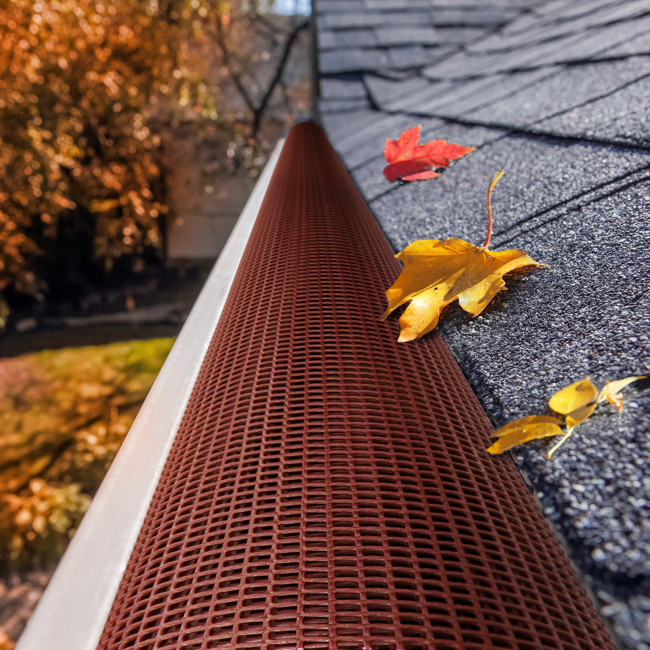 SIATKA NA RYNNY BRĄZOWA 100-125mm DO RYNIEN 2mb Kod producenta 5904463611344