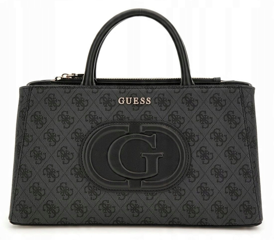 Elegantní Kabelka Do Ruky S Přihlášením Přes Rameno Crossbody Šedá, Prostorná Guess