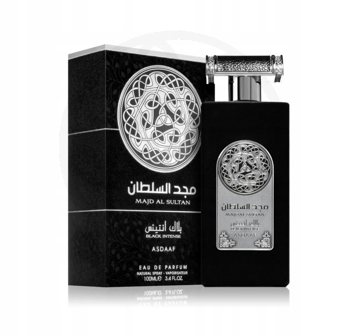 Asdaaf Majd Al Sultan Black Intense parfém100 ml parfémovaná voda pro muže