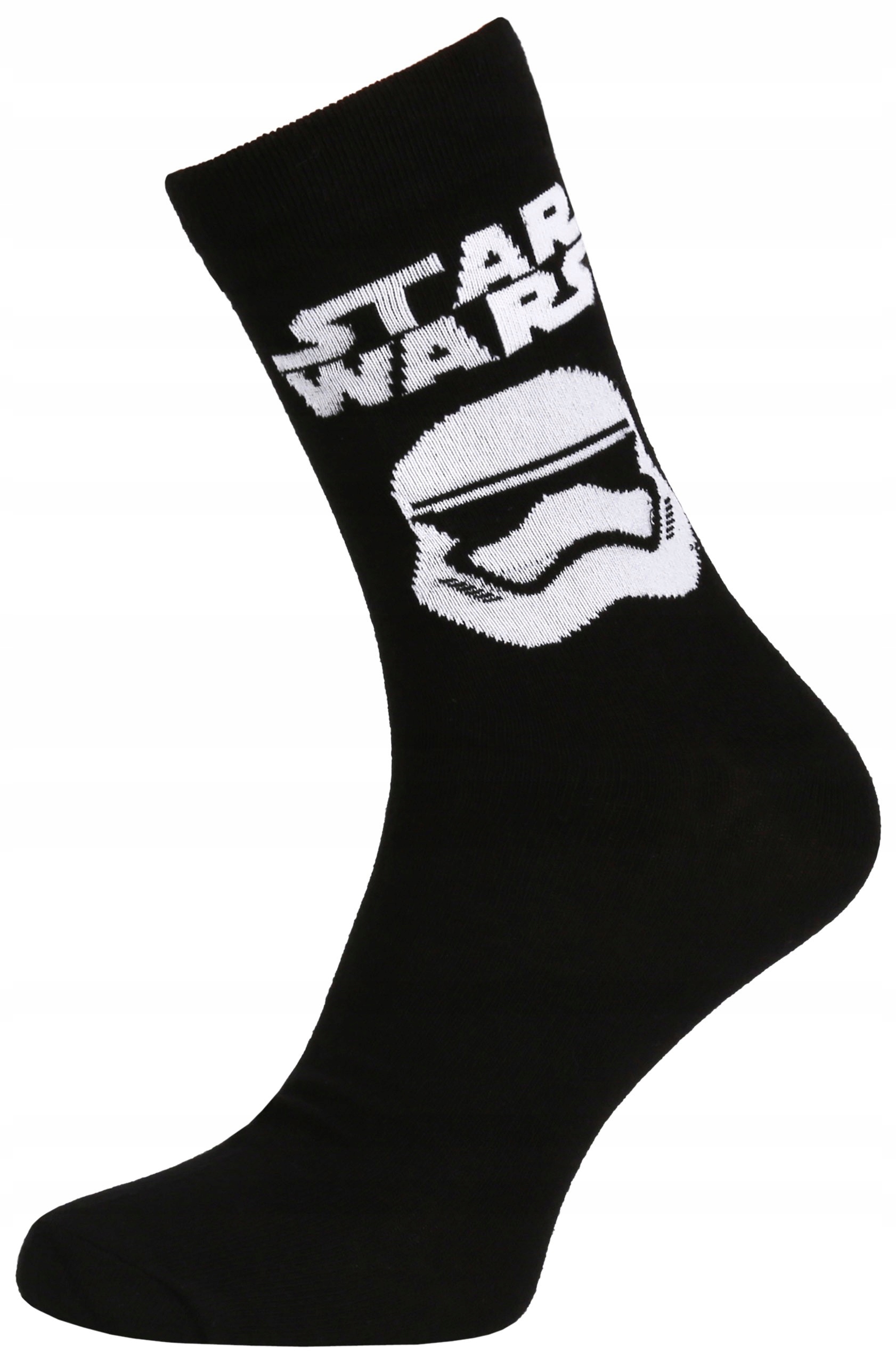 

Czarno-białe skarpetki męskie Star Wars 39-42 Eu