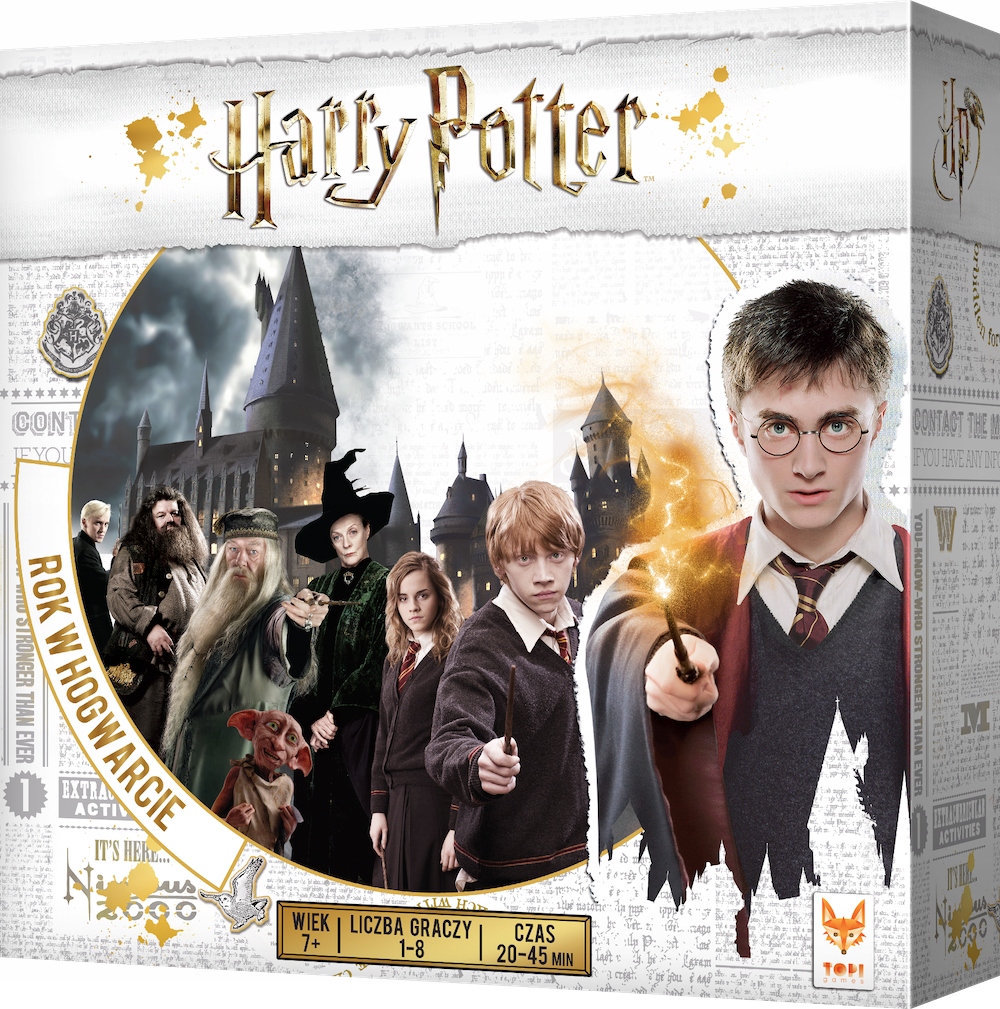 HARRY POTTER ROK W HOGWARCIE GRA PLANSZOWA