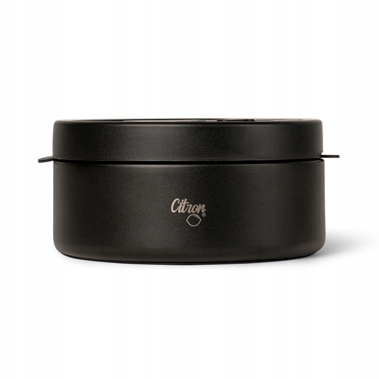 Citron Termos Obiadowy z Podziałką 400ml Black
