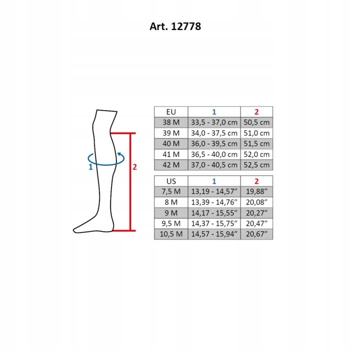 HKM Oficerki LATINIUM CLASSIC Ek.Wysokie M (R: 42) EAN (GTIN) 4057052523939