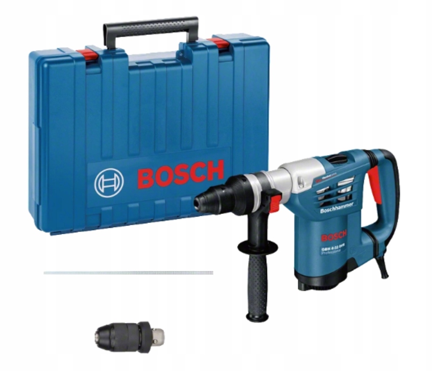Młotowiertarka Bosch GBH 4-32 DFR Set Professional w kolorze czarno-białym