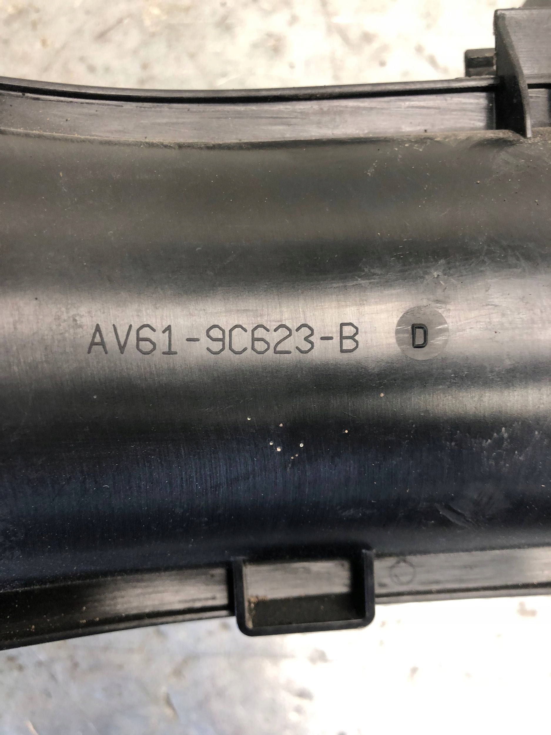 pipe air hose FORD MONDEO MK4 AV61-9C623-BD