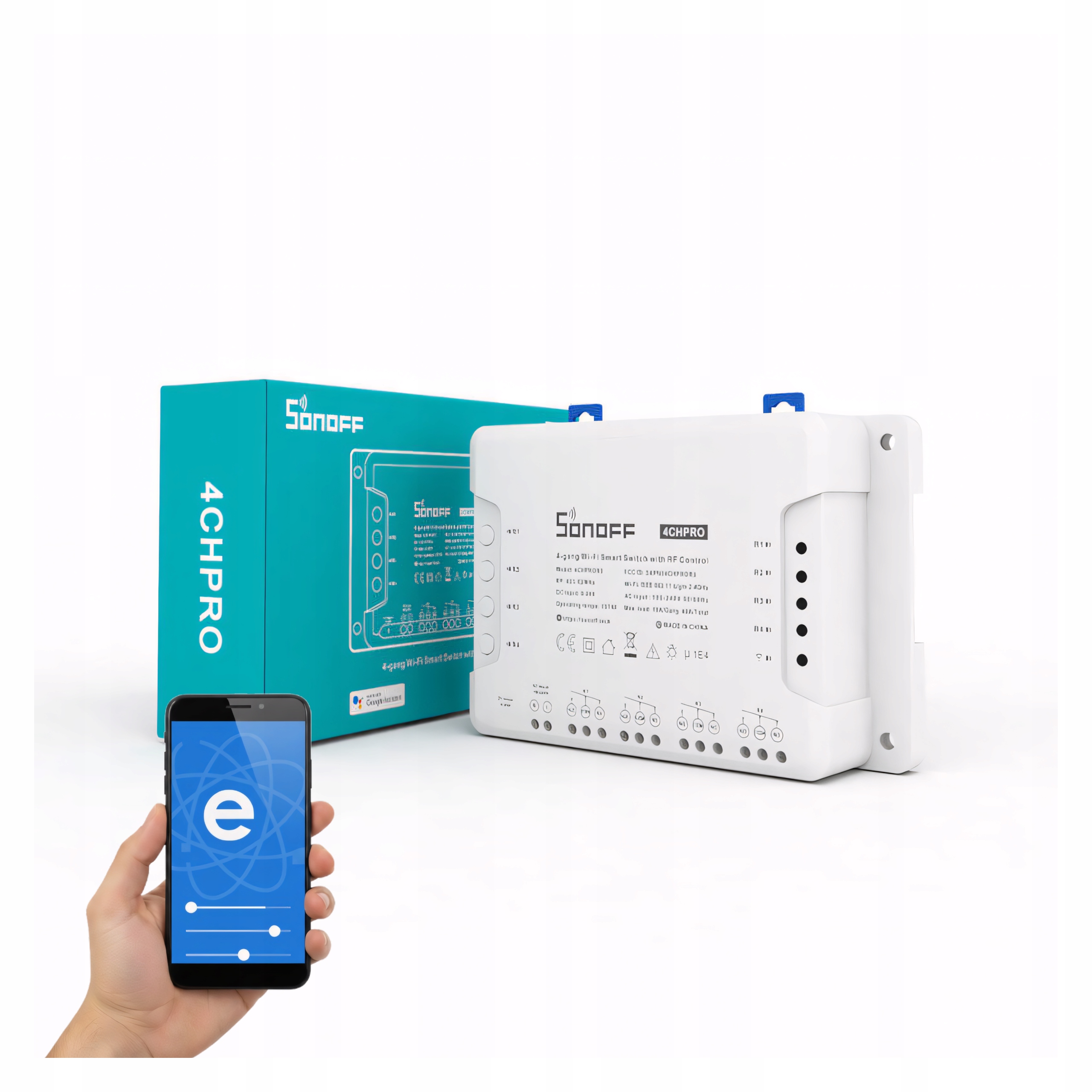 Sonoff 4CH Pro R3 Inteligentny Przekaźnik Przełącznik WiFi Rf 4-kanałowy