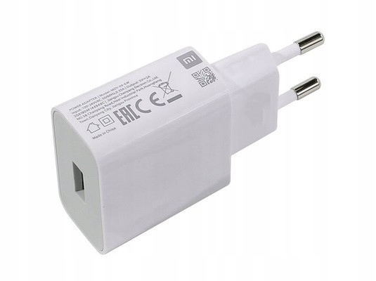Xiaomi MDY-11-EP Oryginalna Biała Szybka Ładowarka Sieciowa 3A 22.5W