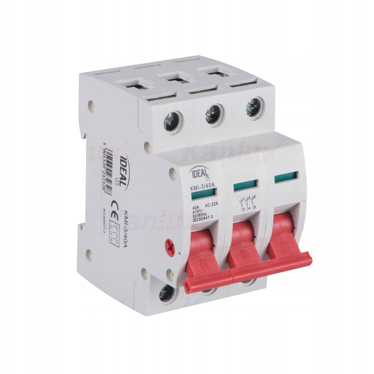

Rozłącznik izolacyjny modułowy 3P 100A KMI-3/100A