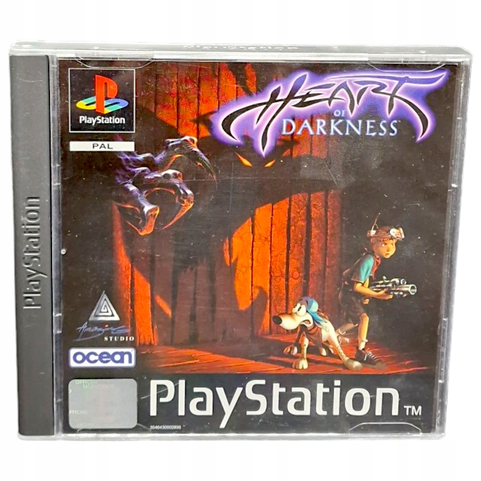 Gra Heart of Darkness PSX Sony PlayStation (PS1 PS2 PS3) Platforma Sony PlayStation (PSX)