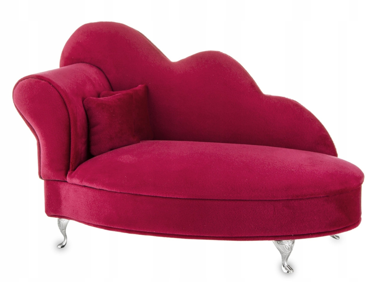 

Szkatułka szezlong ciemny róż 17x27x13