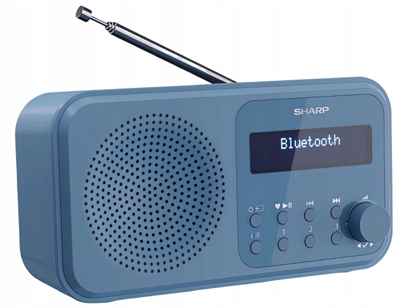 Radioodbiornik Sharp DR-P420(BL) Niebieski Dab+
