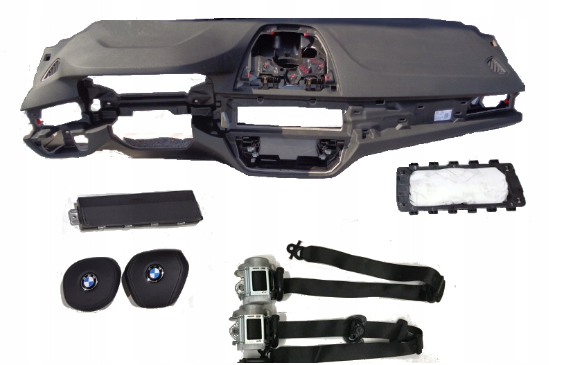 BMW G30 G31 DESKA KONSOLA AIRBAG PASY g30 za 2200 zł z Wschowa