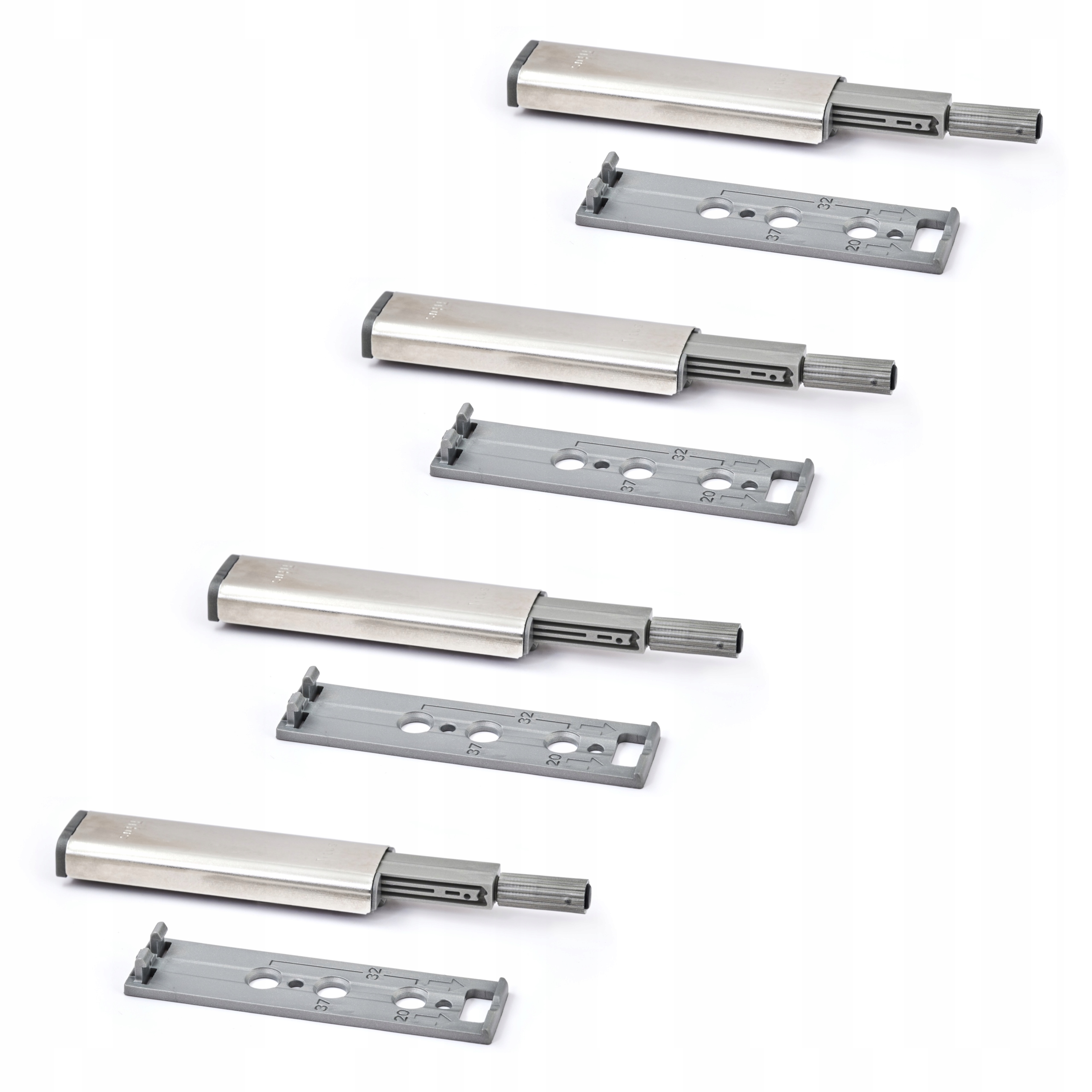 4 x Set Titus Letní Nábytkový Odbojník Pro Push To Open Dlaždice