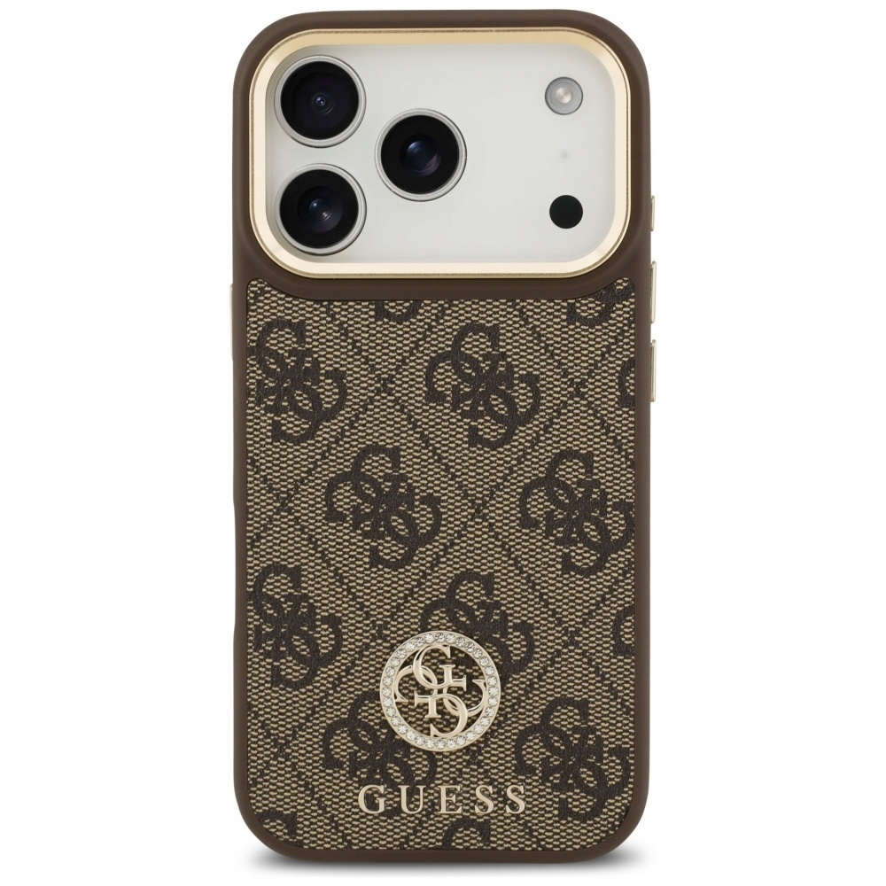 Pouzdro Guess pro iPhone 17 Pro, obal MagSafe s krytem na zadní stranu pouzdra