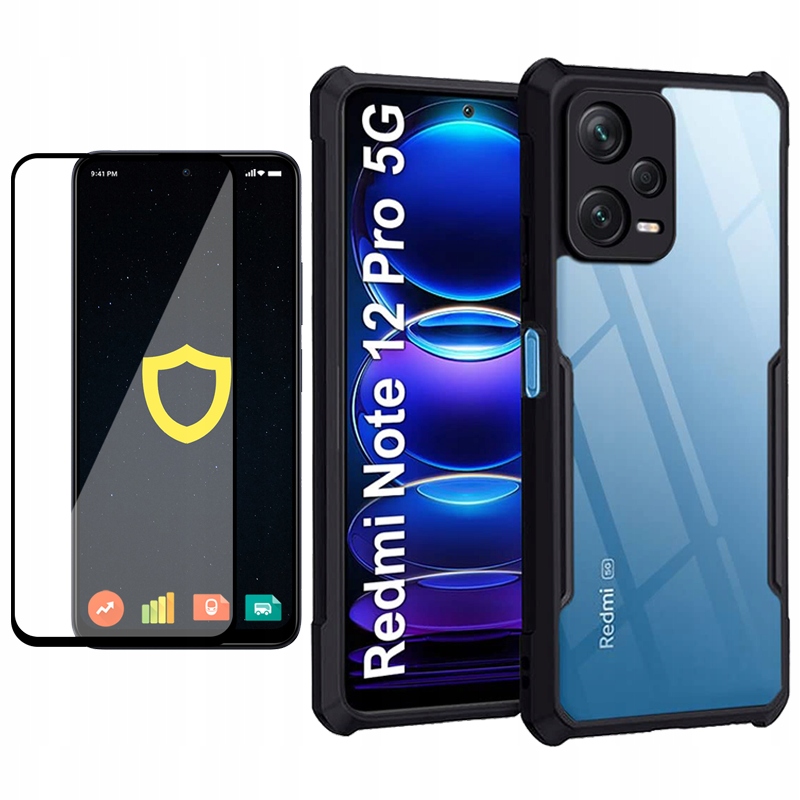 

Etui Case Beetle Do Redmi Note 12 Pro 5G Szkło