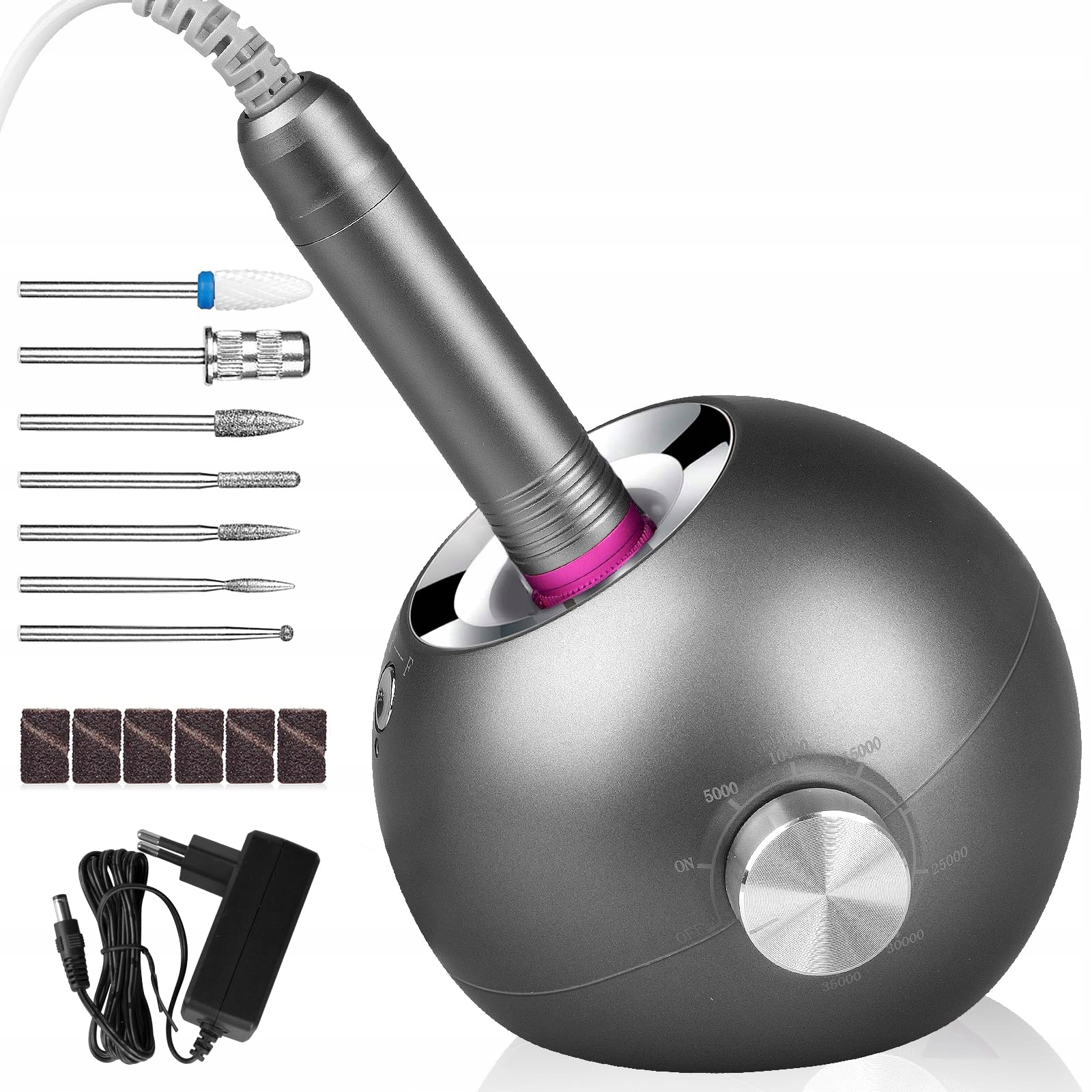 Az Gogo Profesionální Bruska Na Nehty 35000 Obrmin Set