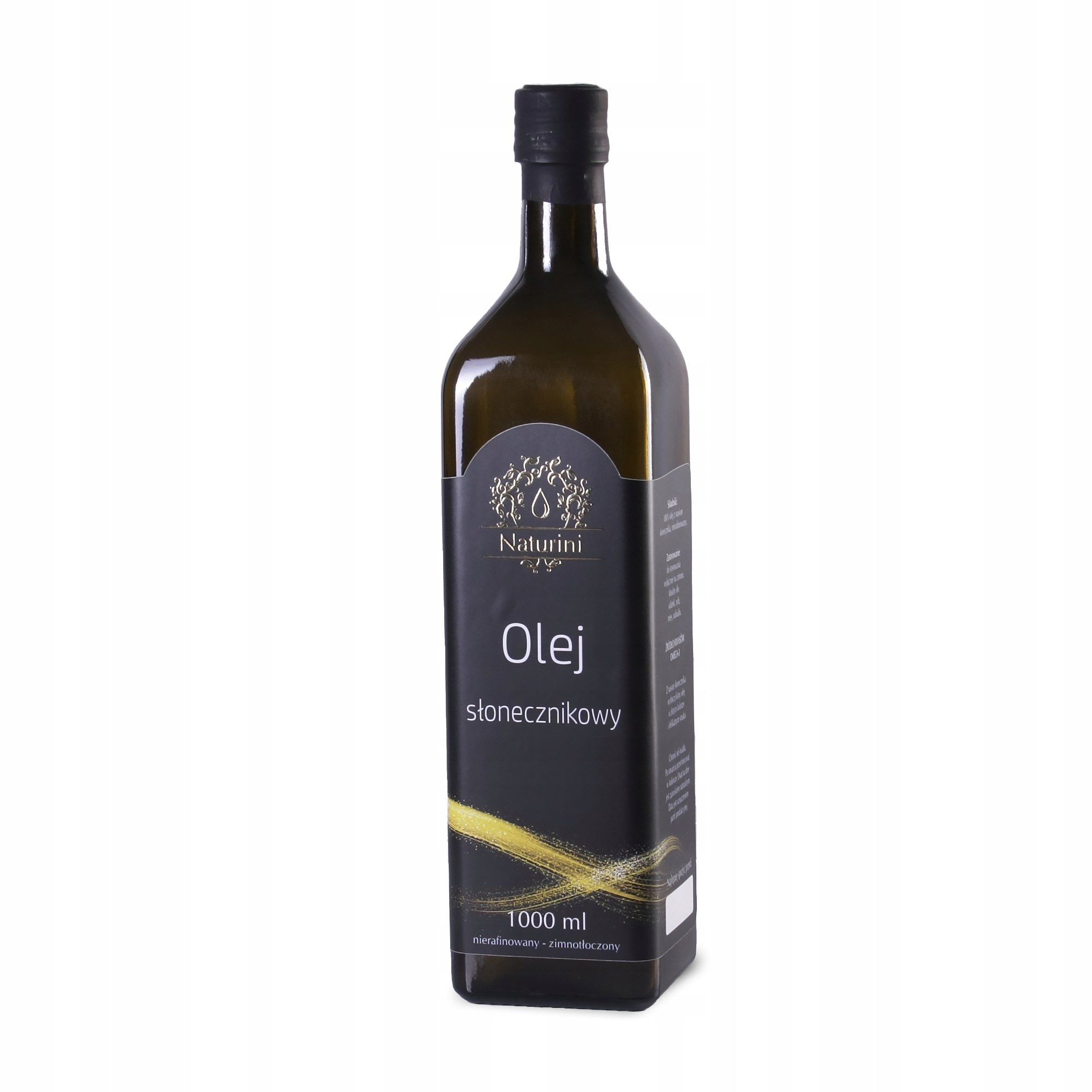 Slunečnicový olej, za studena lisovaný, 1000 ml NaturOil