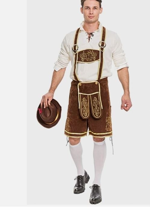 Męski niemiecki bawarski kostium Oktoberfest Rozmiar XL Rozmiar XL