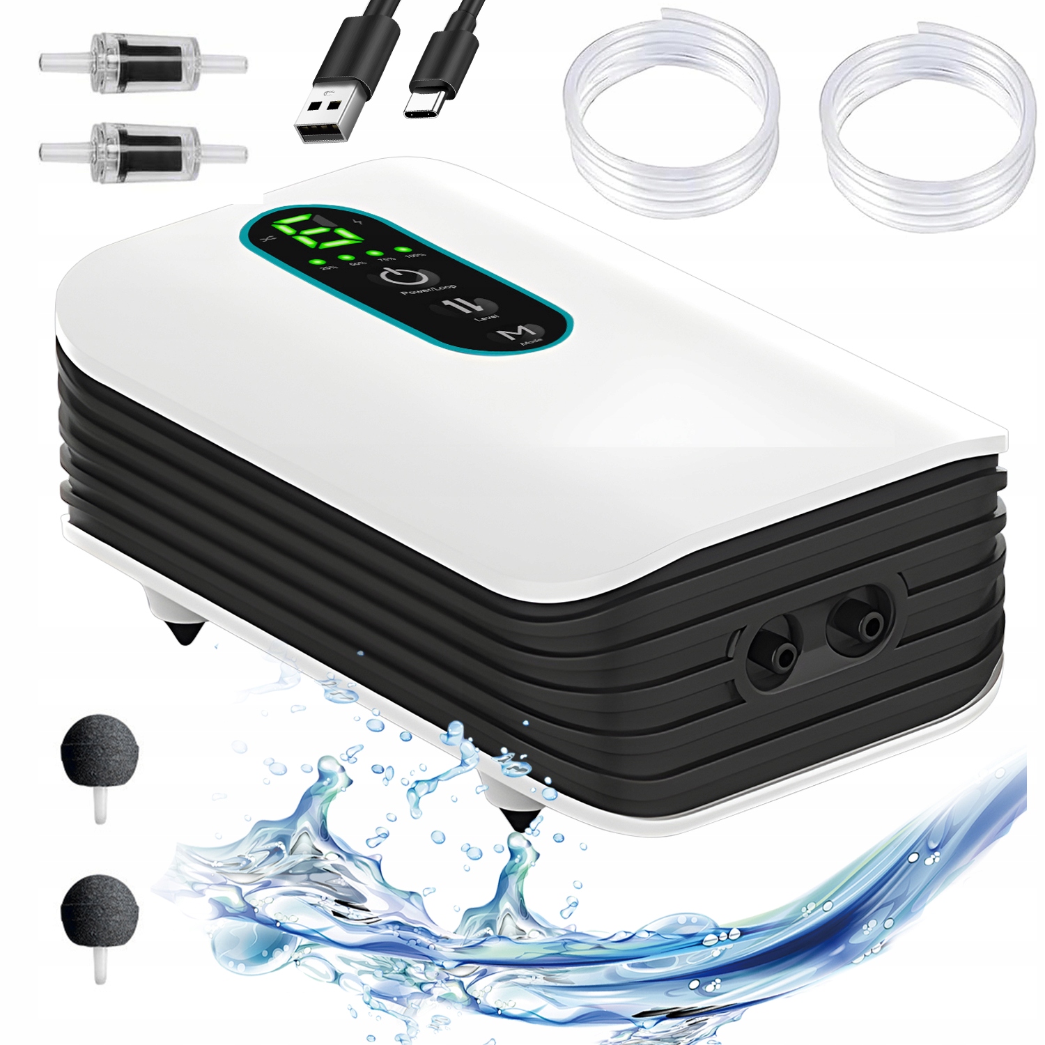 Funkční Akvarijní Vzduchová Pumpa, Tichá Pro Akvárium A Ryby