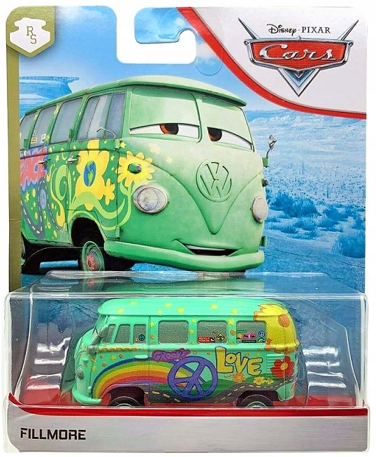 

Ogórek Fillmore Autobus Vw Auta Cars Disney Mattel