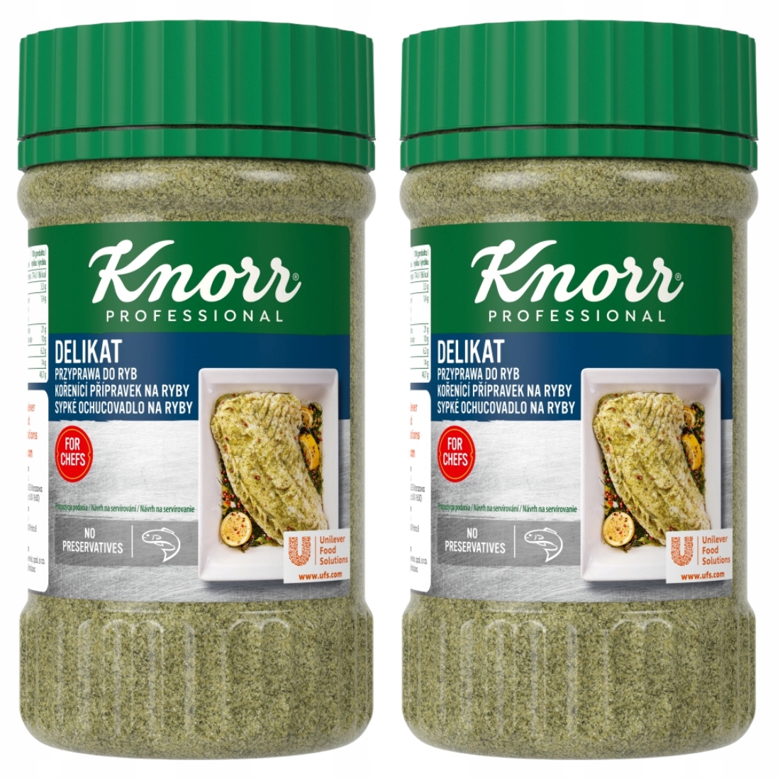 Knorr Professional Delikat Przyprawa do ryb 2x600 g